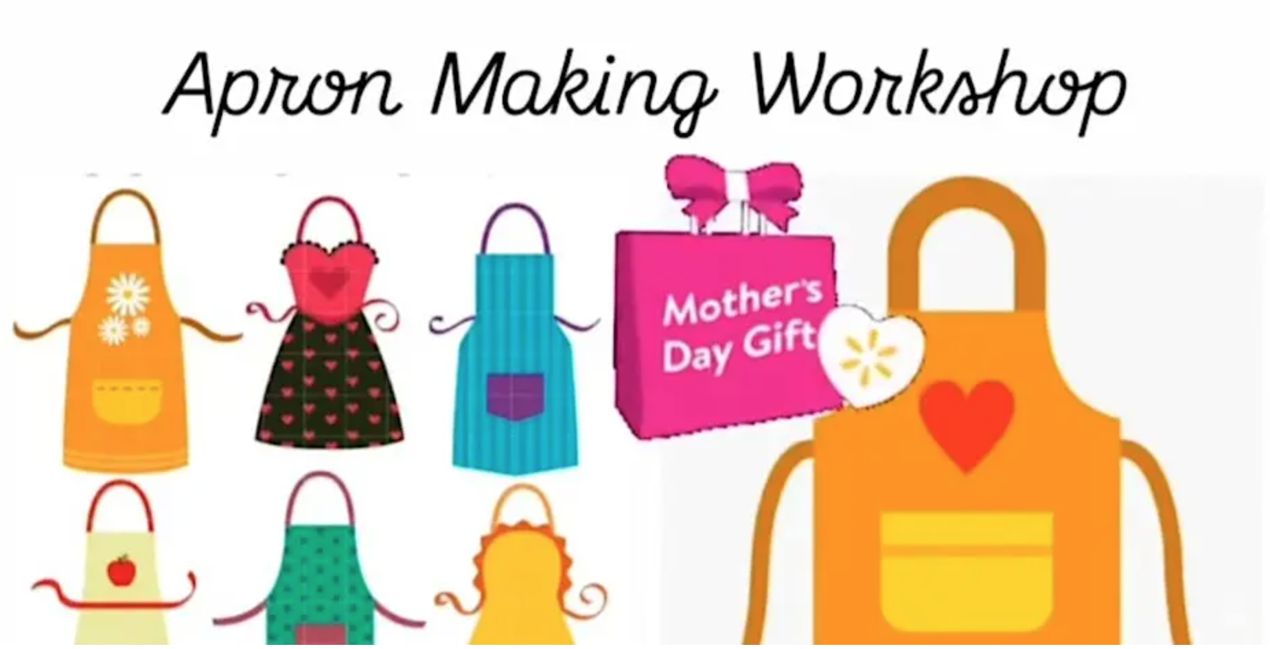 Apron making mothers day gift