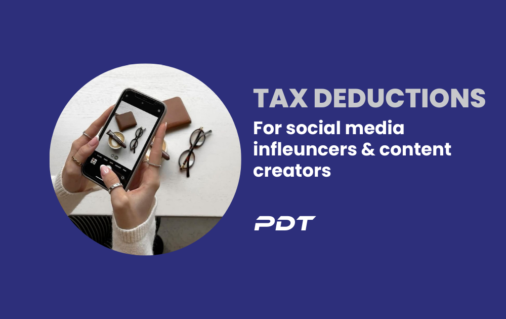 Tax Deductions for Social Media Influencers &amp; Content Creators