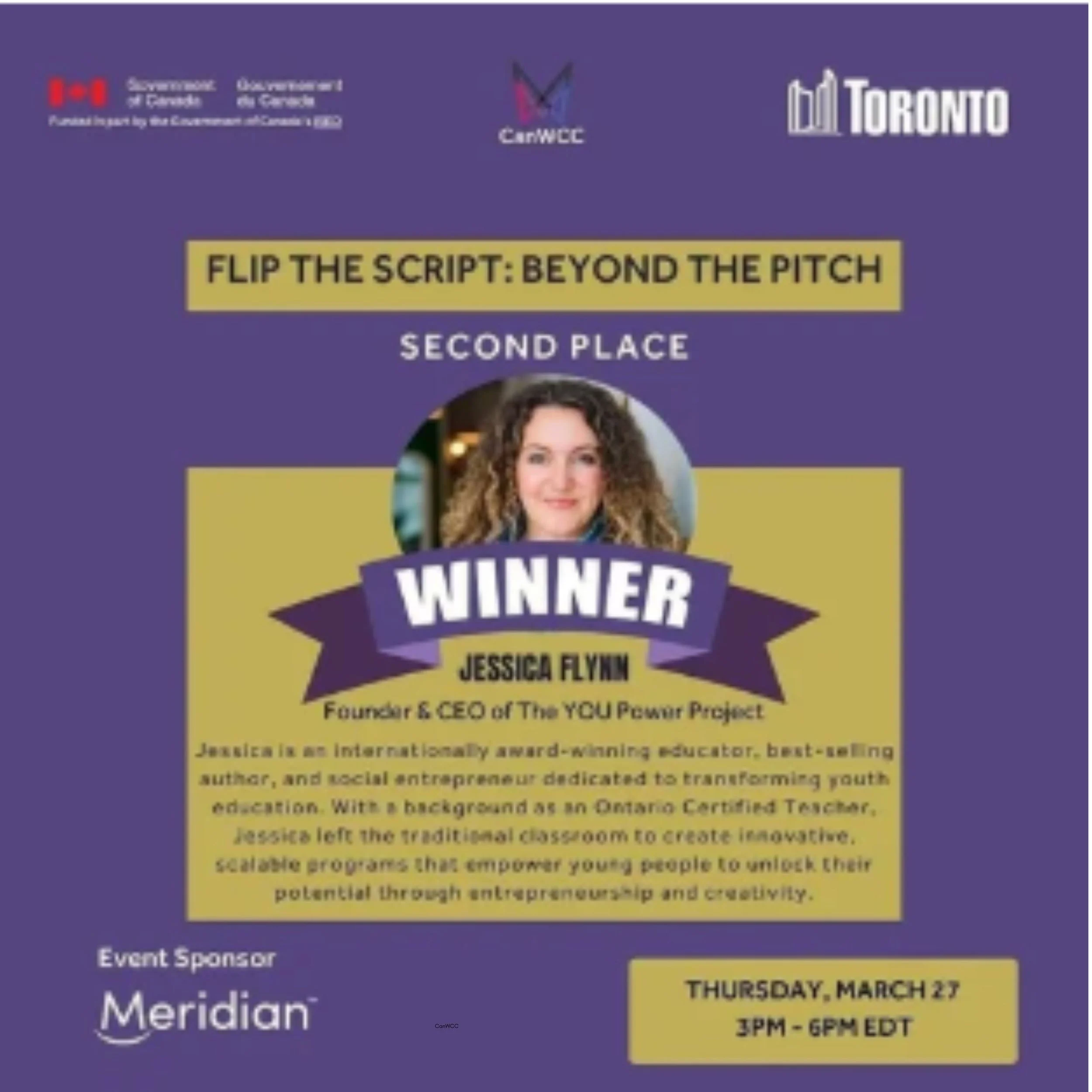 Jessica Flynn, Co-Founder of the Academy of South Georgian Bay, Featured in Flip the Script “Beyond the Pitch” Program for Women Entrepreneurs