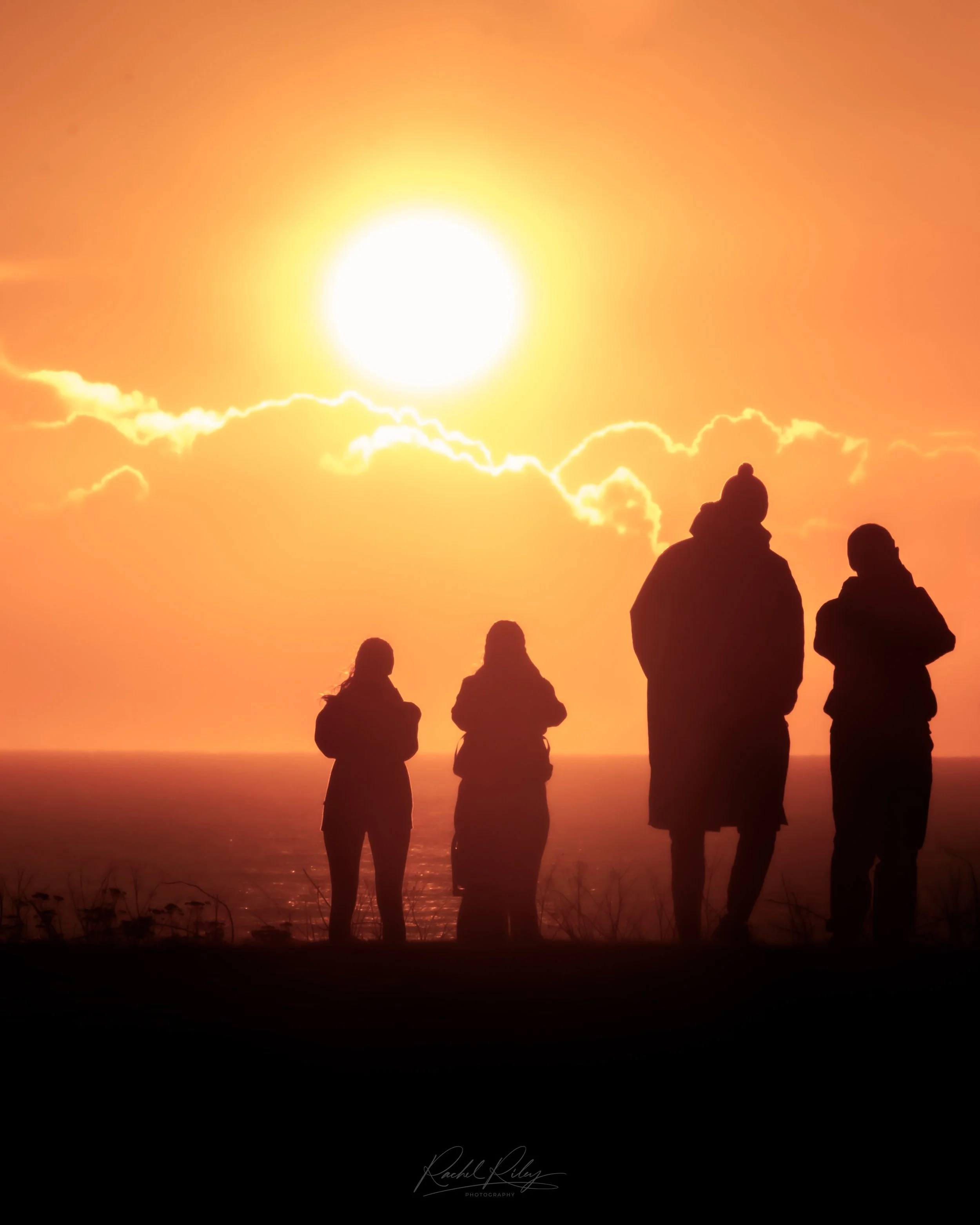 Tynemouth Priory and Castle      Valentine’s Day Sunrise