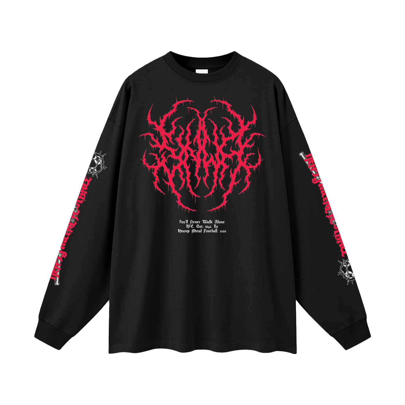 Heavy Metal Football - YNWA Long Sleeve