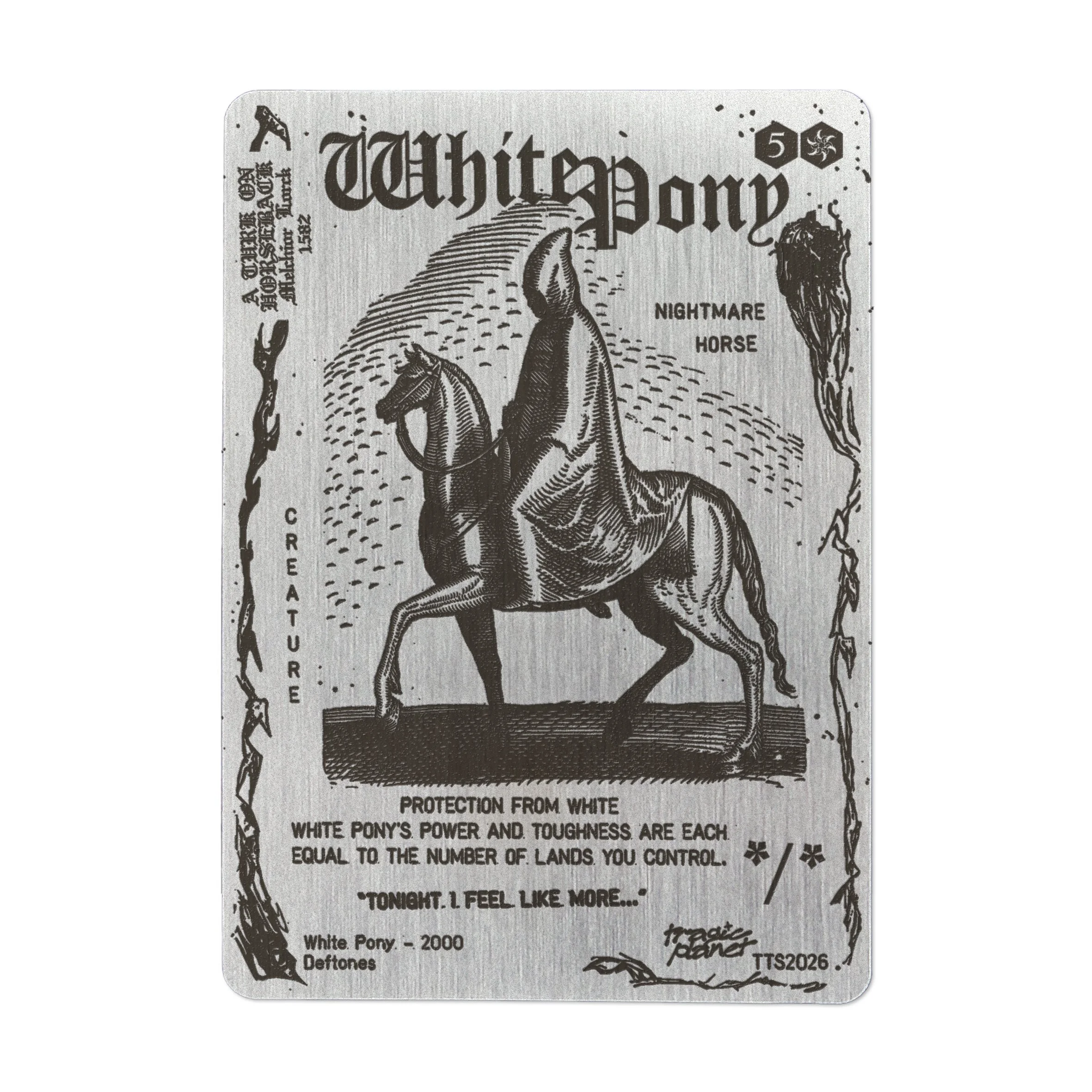 White Pony - Stainless Steel