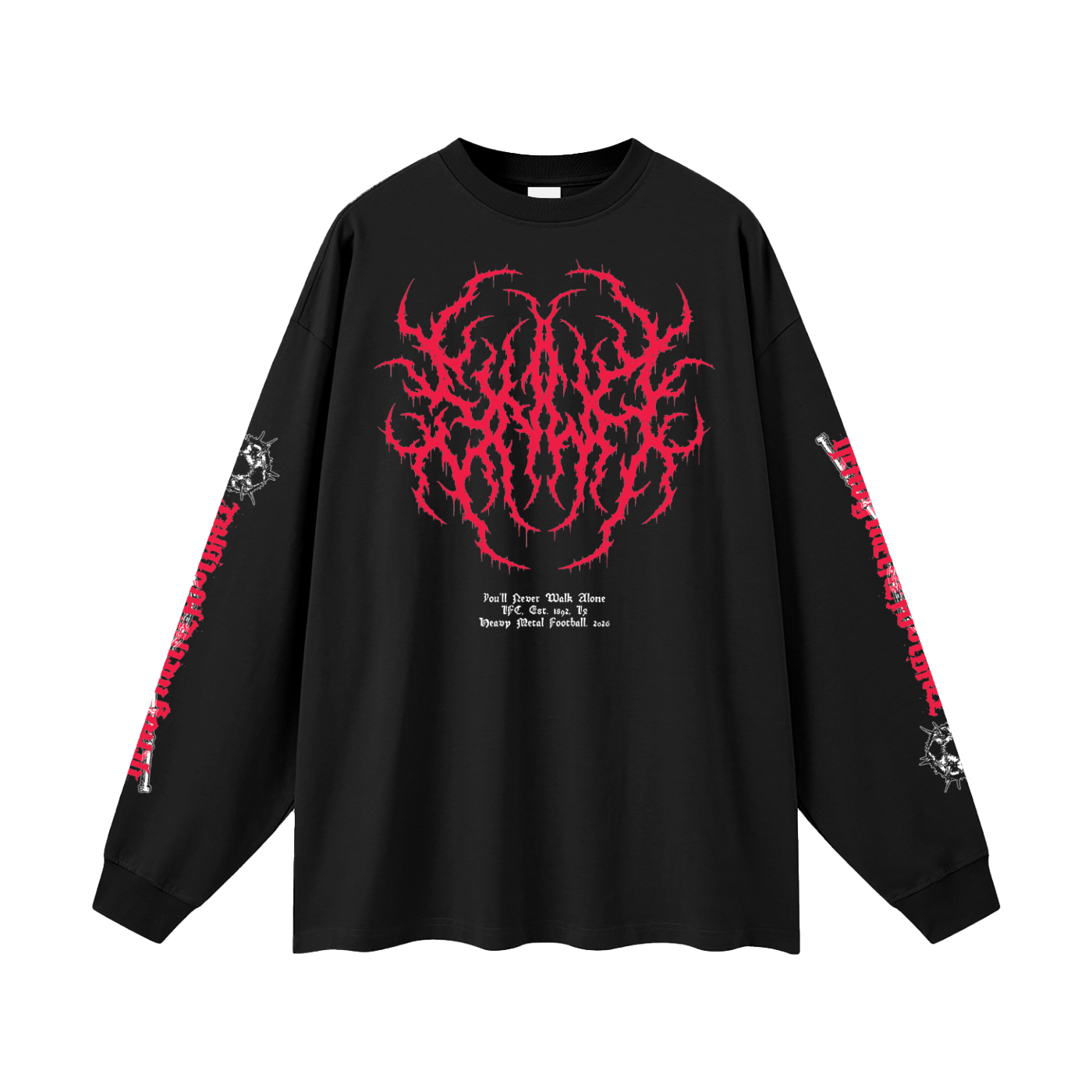 Heavy Metal Football - YNWA Long Sleeve