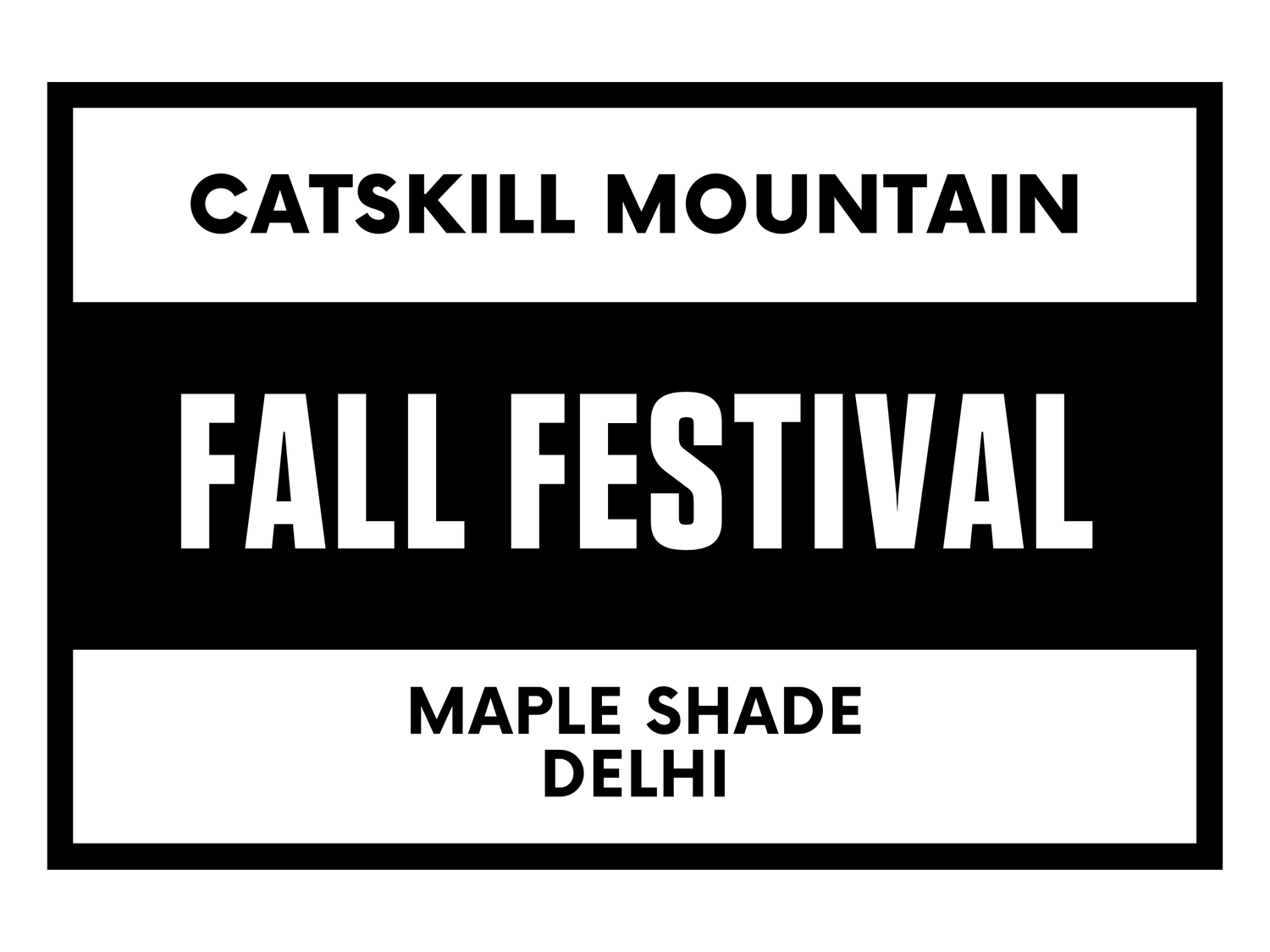 Catskill Mountain Fall Festival