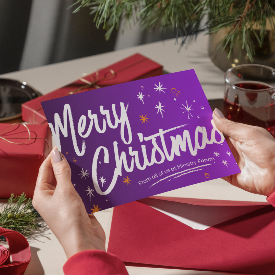 Merry Christmas from Ministry Forum 2025