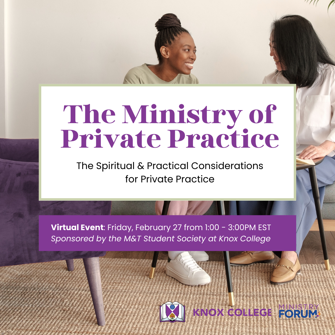 The Ministry of Private Practice