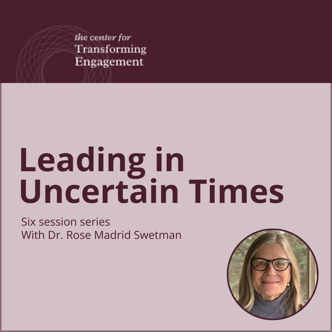Leading in Uncertain Times