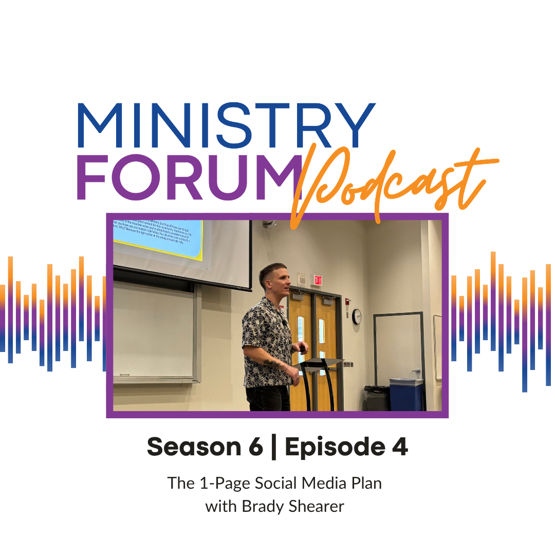 The 1-Page Social Media Plan with Brady Shearer