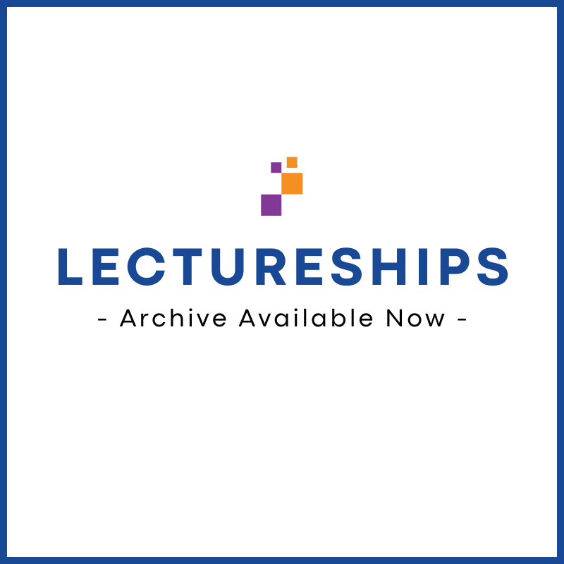 Lectureships Archive Now Available