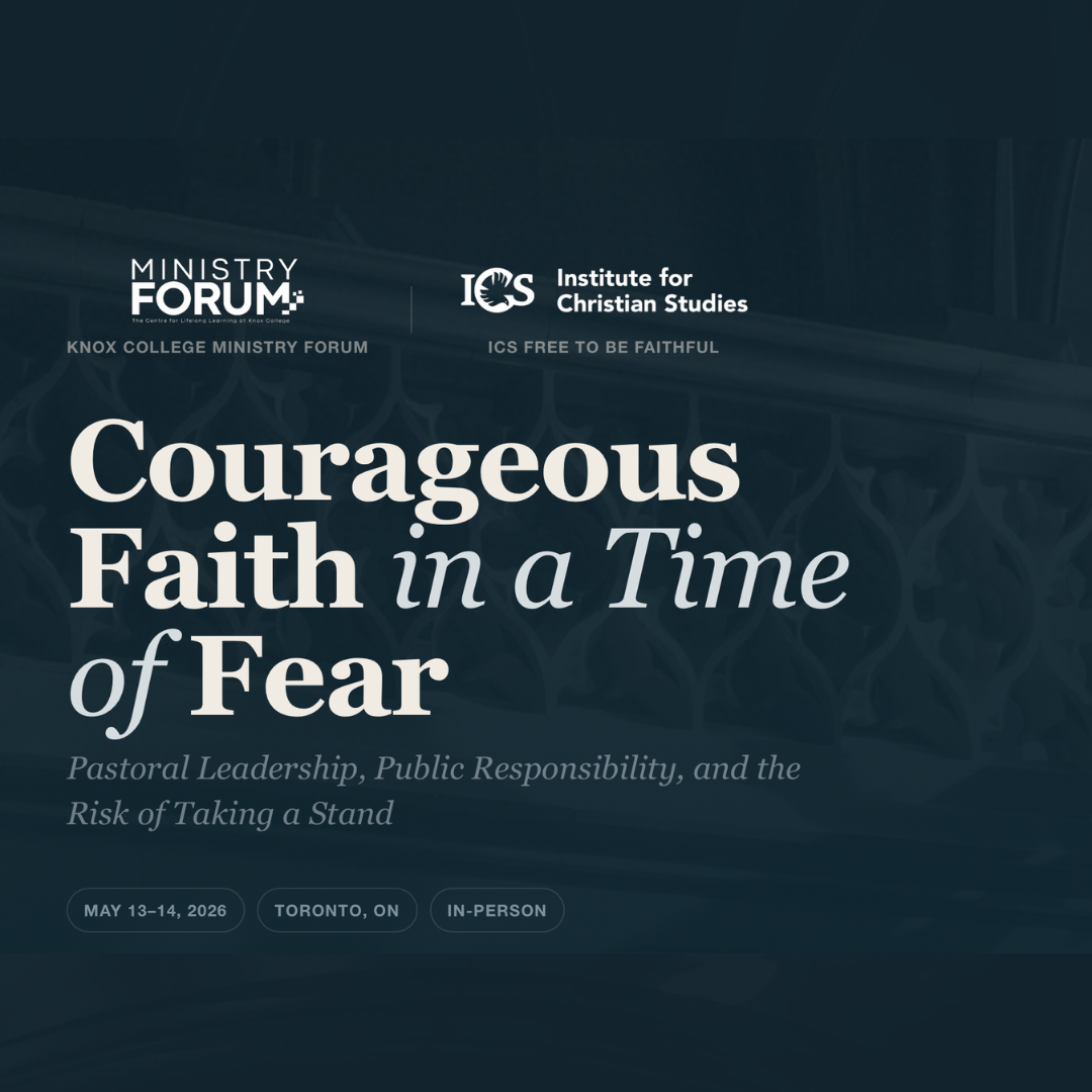 Courageous Faith in a Time of Fear