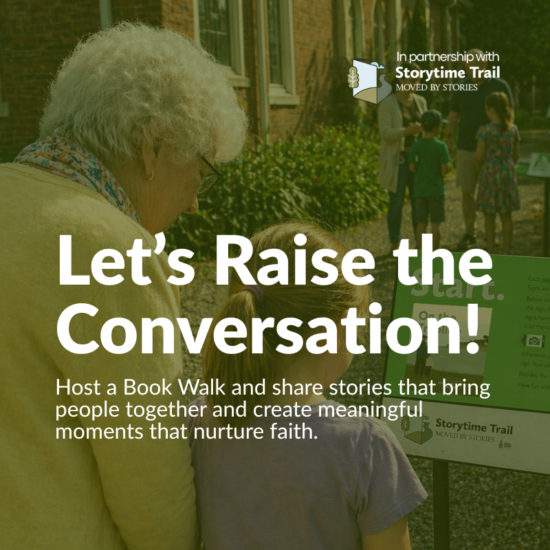 Let’s Raise The Conversation with a Book Walk