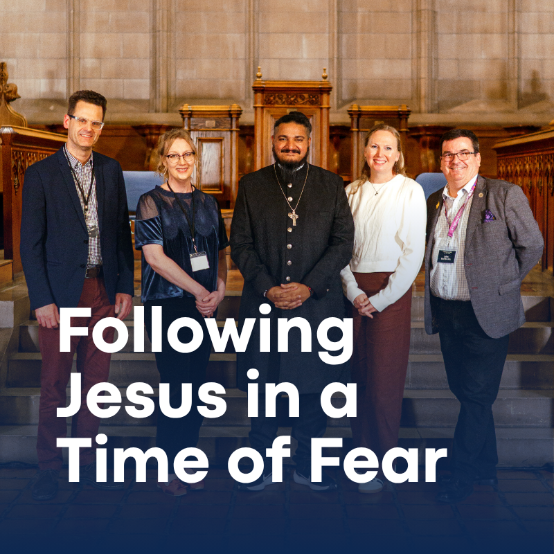 Following Jesus in a Time of Fear