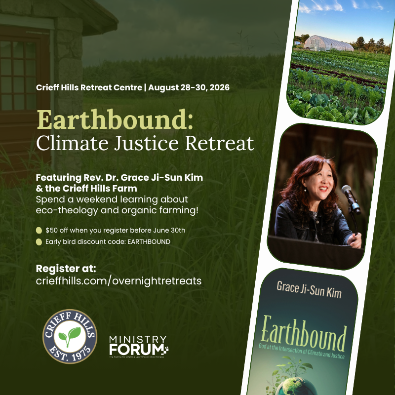 Earthbound Faith: Podcast, Book, and Retreat with Rev. Dr. Grace Ji-Sun Kim