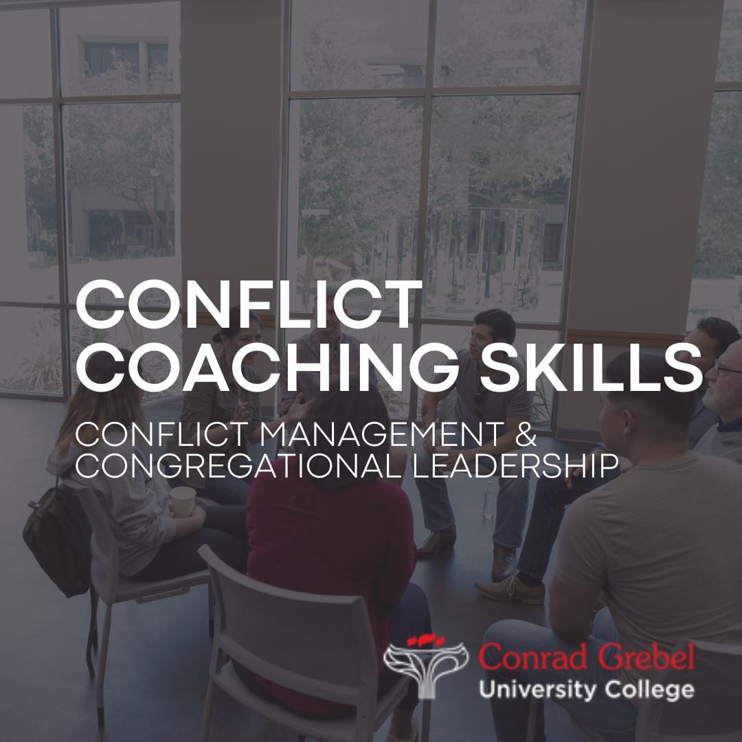 Conflict Coaching Skills