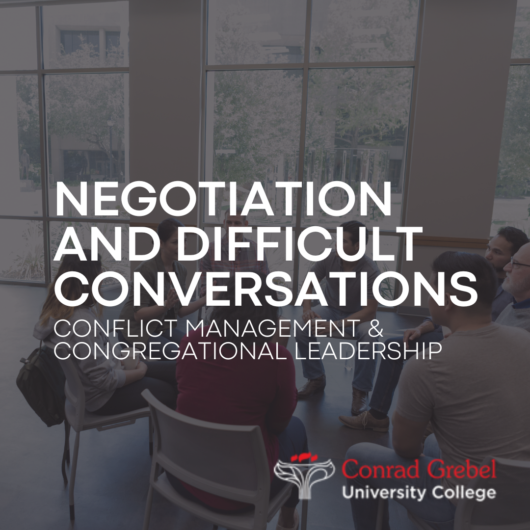 Negotiation and Difficult Conversations