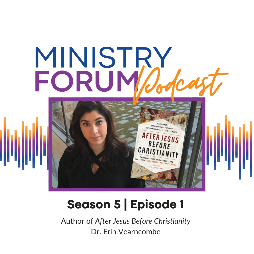 After Jesus Before Christianity Author, Dr. Erin Vearncombe