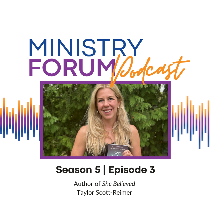 She Believed Author, Taylor Scott-Reimer