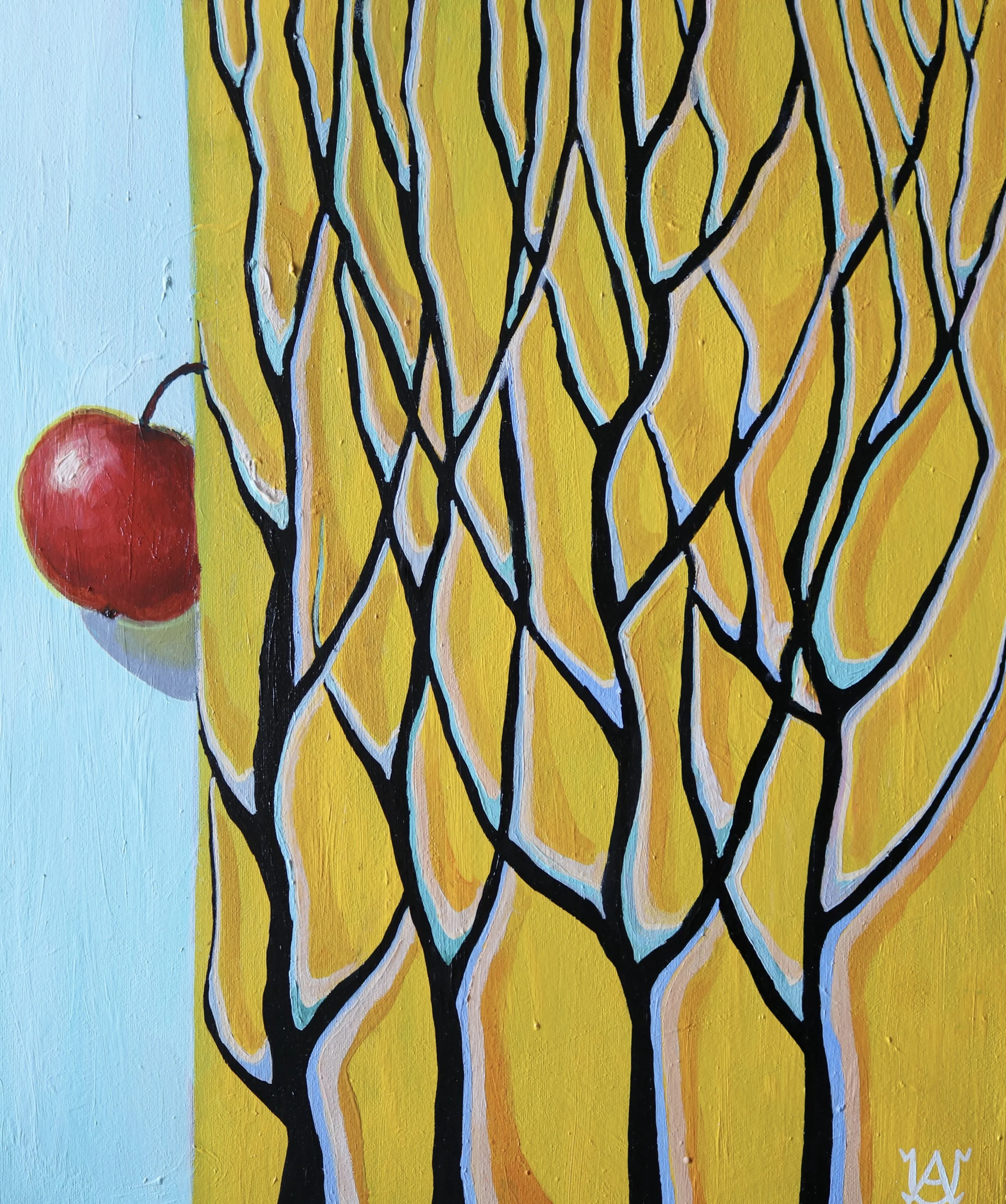 Winter Apples diptych