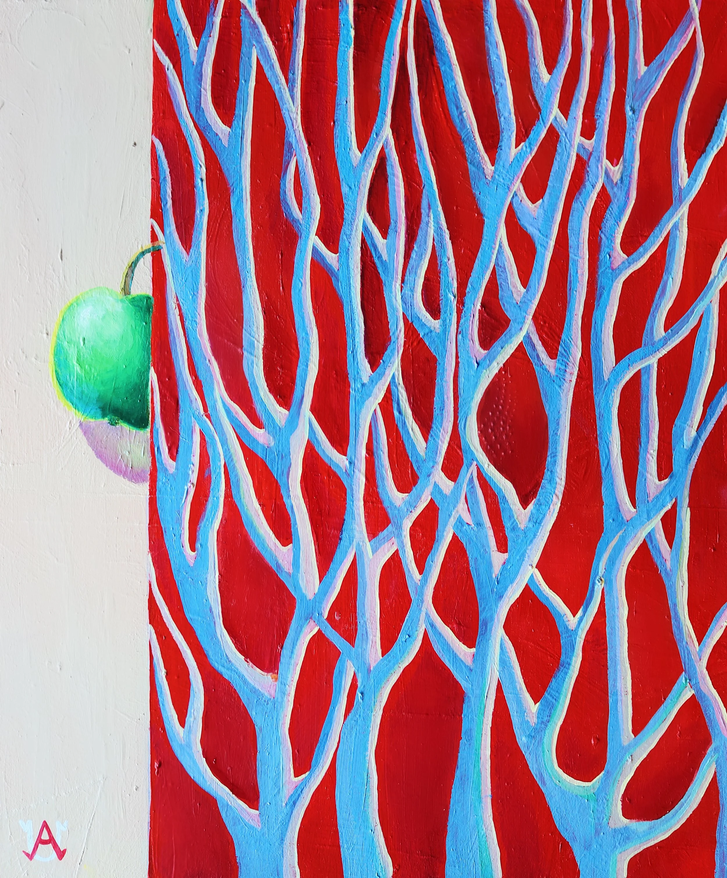 Winter Apples diptych