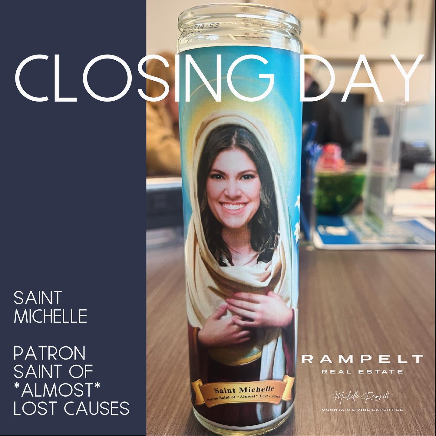 Those hands. 😂

This is the closest I&rsquo;ll ever get to Sainthood. 😇 My clients showed their appreciation with an all-time greatest gift. Above and beyond &mdash; so much that I might be at a loss for words. Ha ha, just kidding.

In my book ther