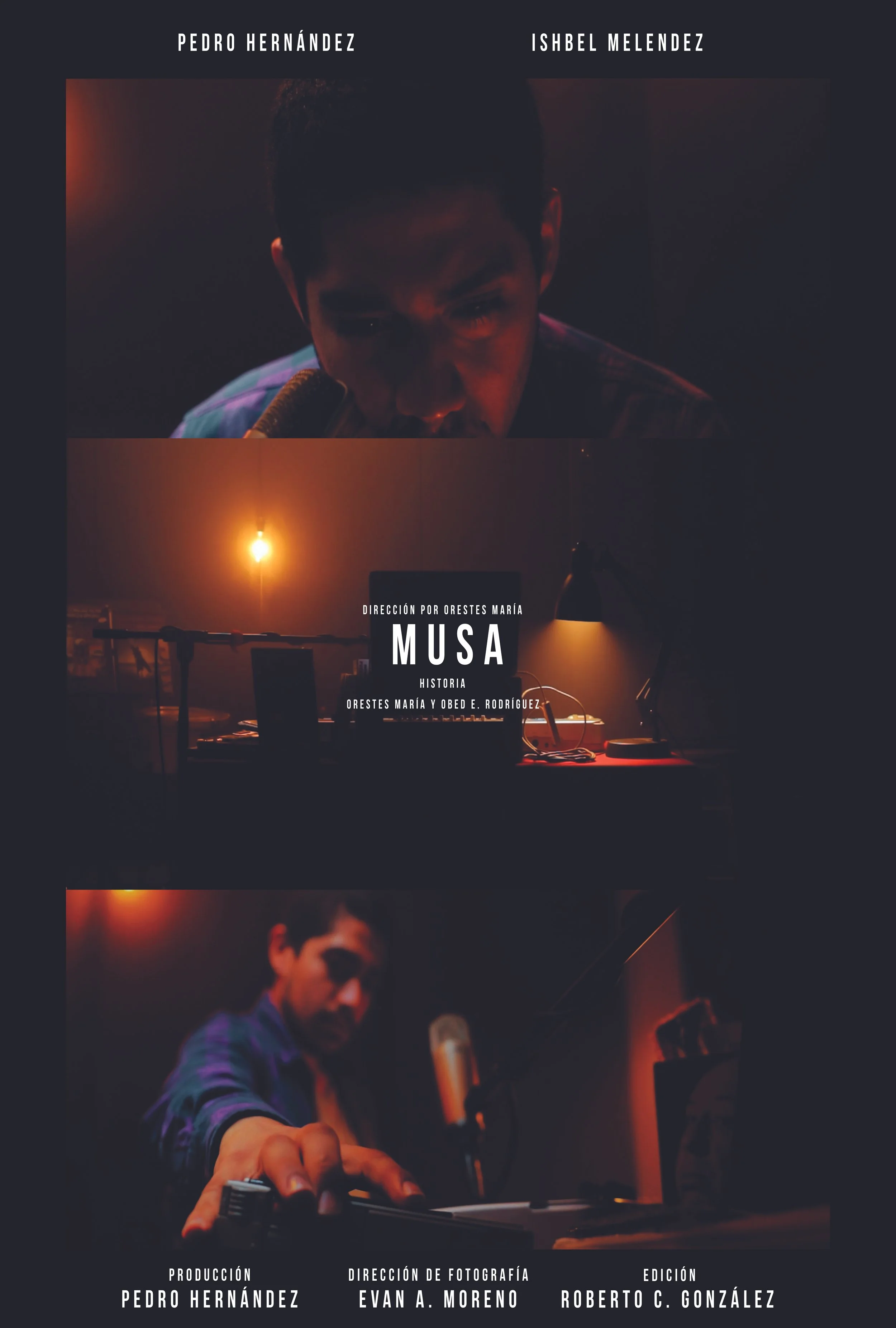 Portada de documental titulado 'Efecto Domuño' en español, con fondo de paisaje natural, un árbol grande, y una mesa blanca con algunos objetos sobre ella, en un entorno rural o selvático.