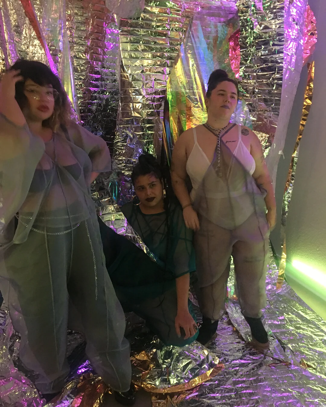 Feeling so blessed and lifted to have been apart of Deep Space Fine. Body positivity means a lot to me, its something we all struggle with, everyone is built differently and we have all been taught that one look is the look. I&rsquo;m still learning 