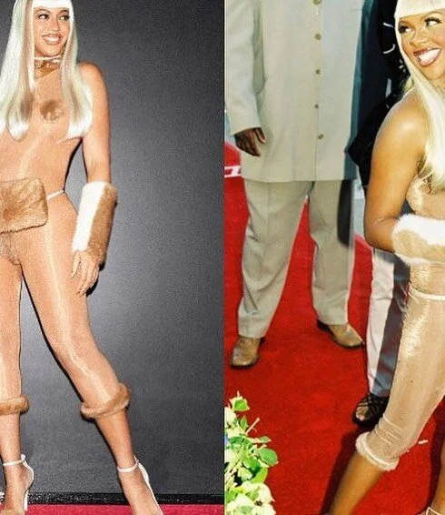 Women crushing on Beyonce giving us all these fly kim looks🌹 what are y&rsquo;all gonna give us for a bad boy Halloween? I can&rsquo;t wait to see all da looks😍😍👻🚀 #blackbarbie #bigbrasmallpanties #kingb #abadboyhalloween #djtoyab #partypeople #