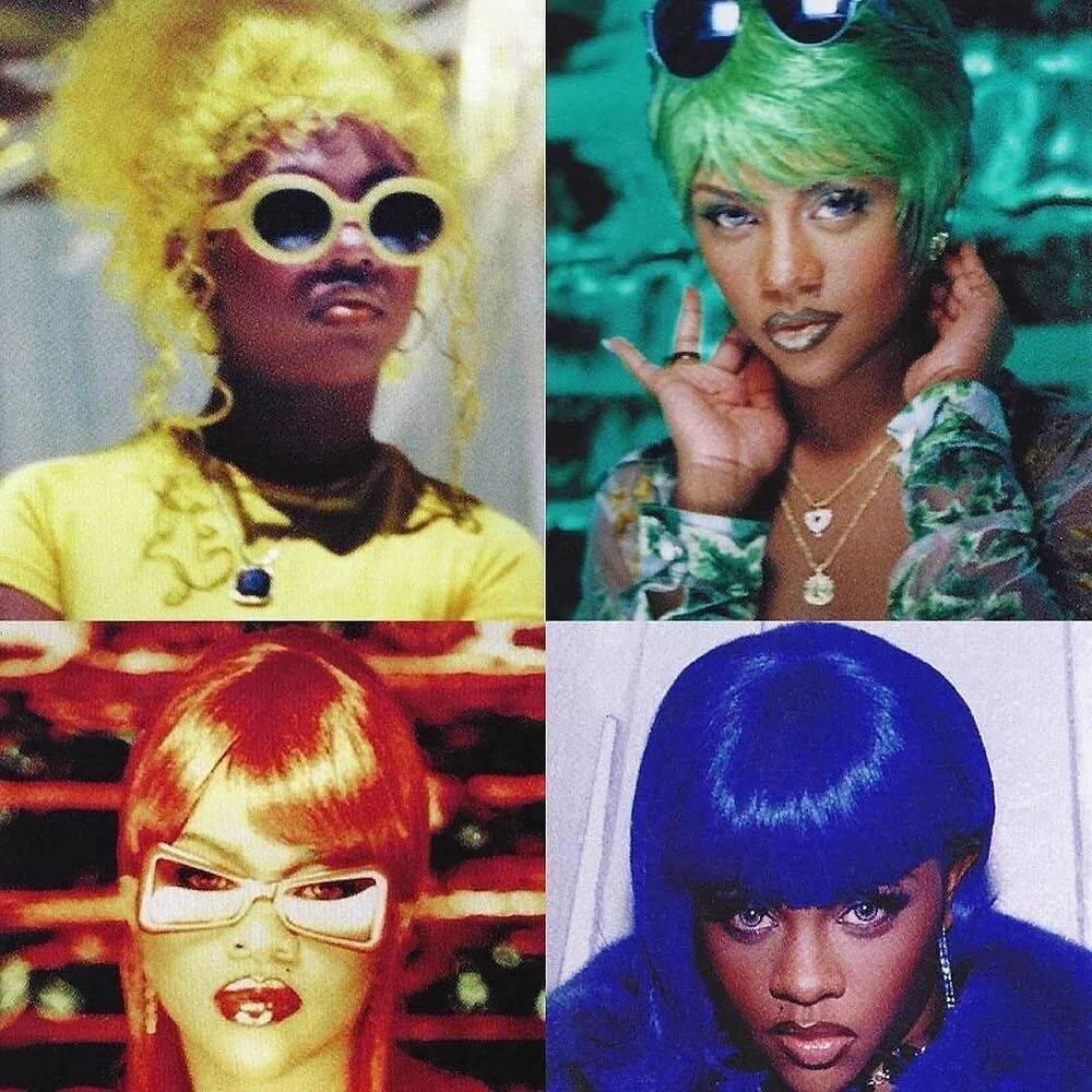 Women crush Wednesday 💛❤️💚💙 miss kim killn the game since 96✨Giving us all da looks in all da colors 💙💚❤️💛 which room was yer favorite👽✨🚀 plotting and scheming 🧐 #blackgirlmagic #unfriendlyblackhotties #teamfun #halloweeniscoming #blackmoonc