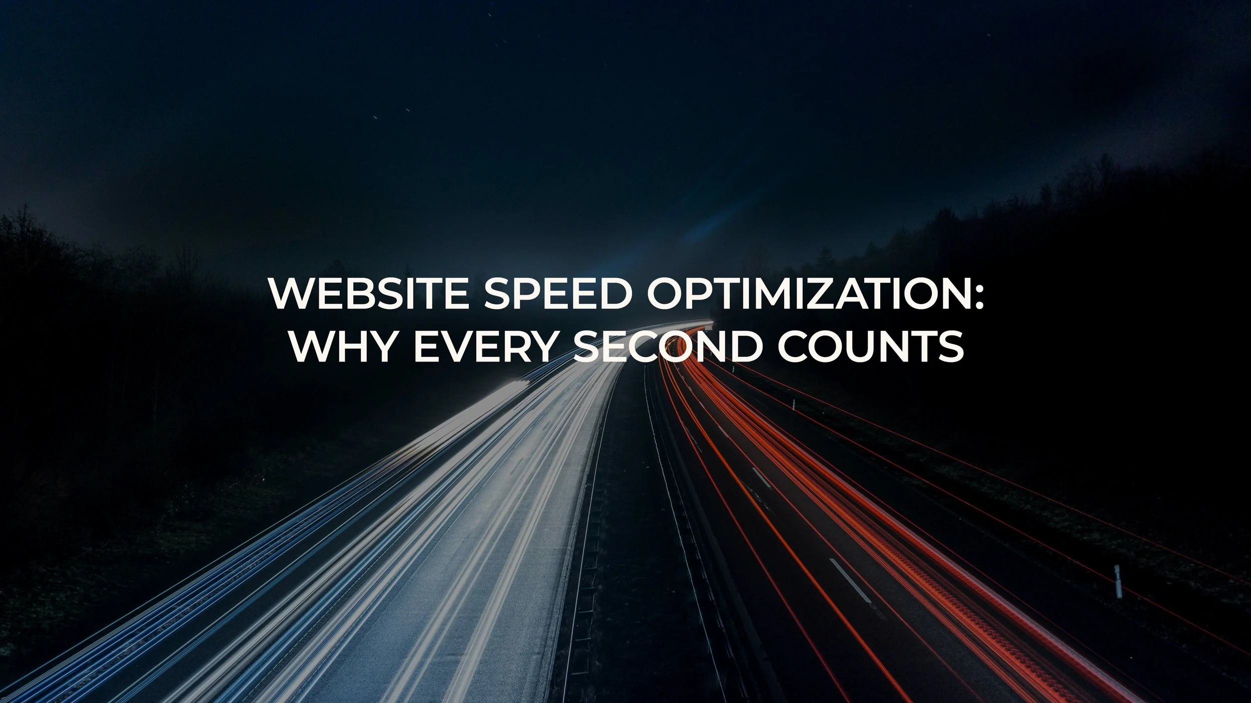 Website Speed Optimization: Why Every Second Counts