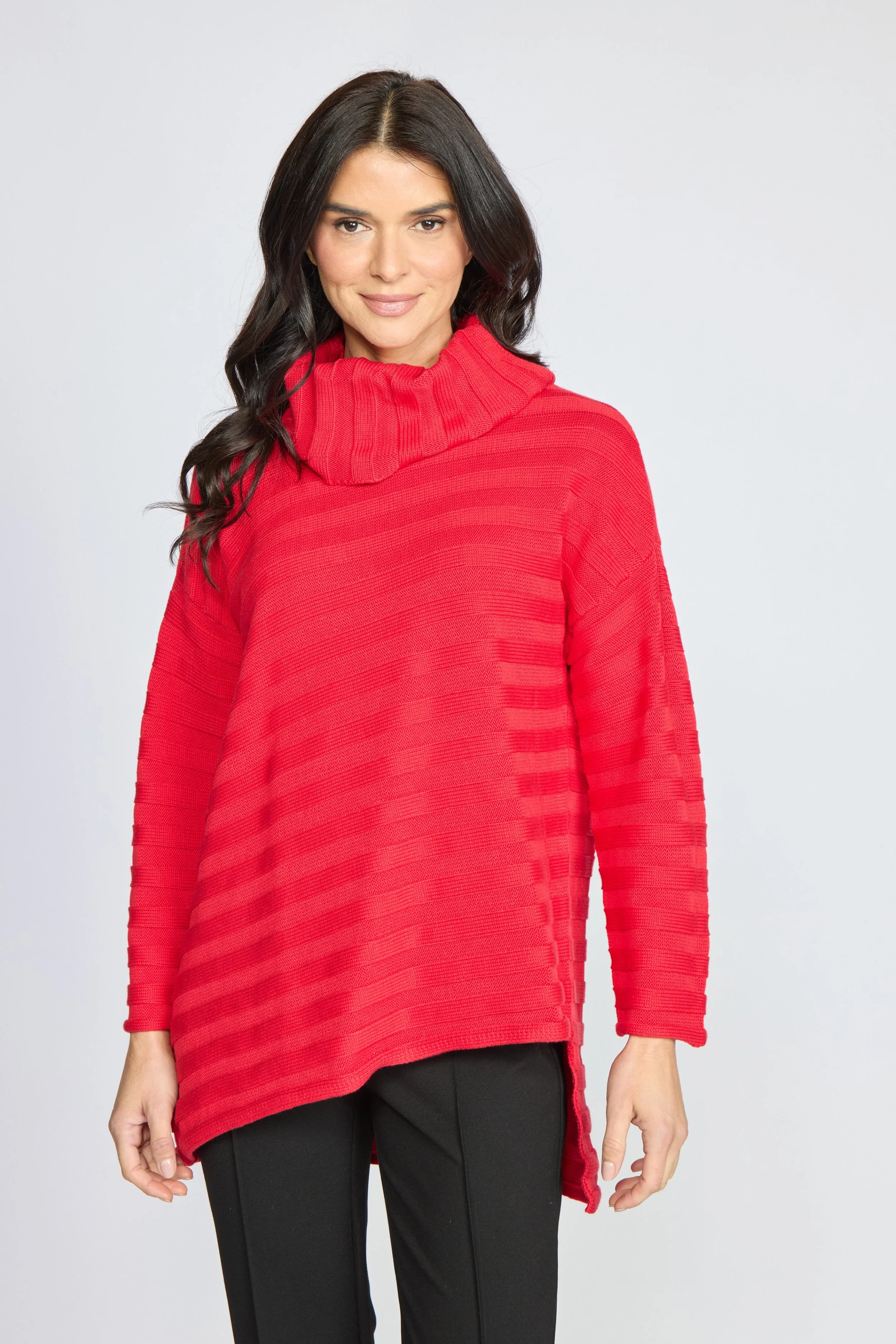 Diagonal Turtleneck