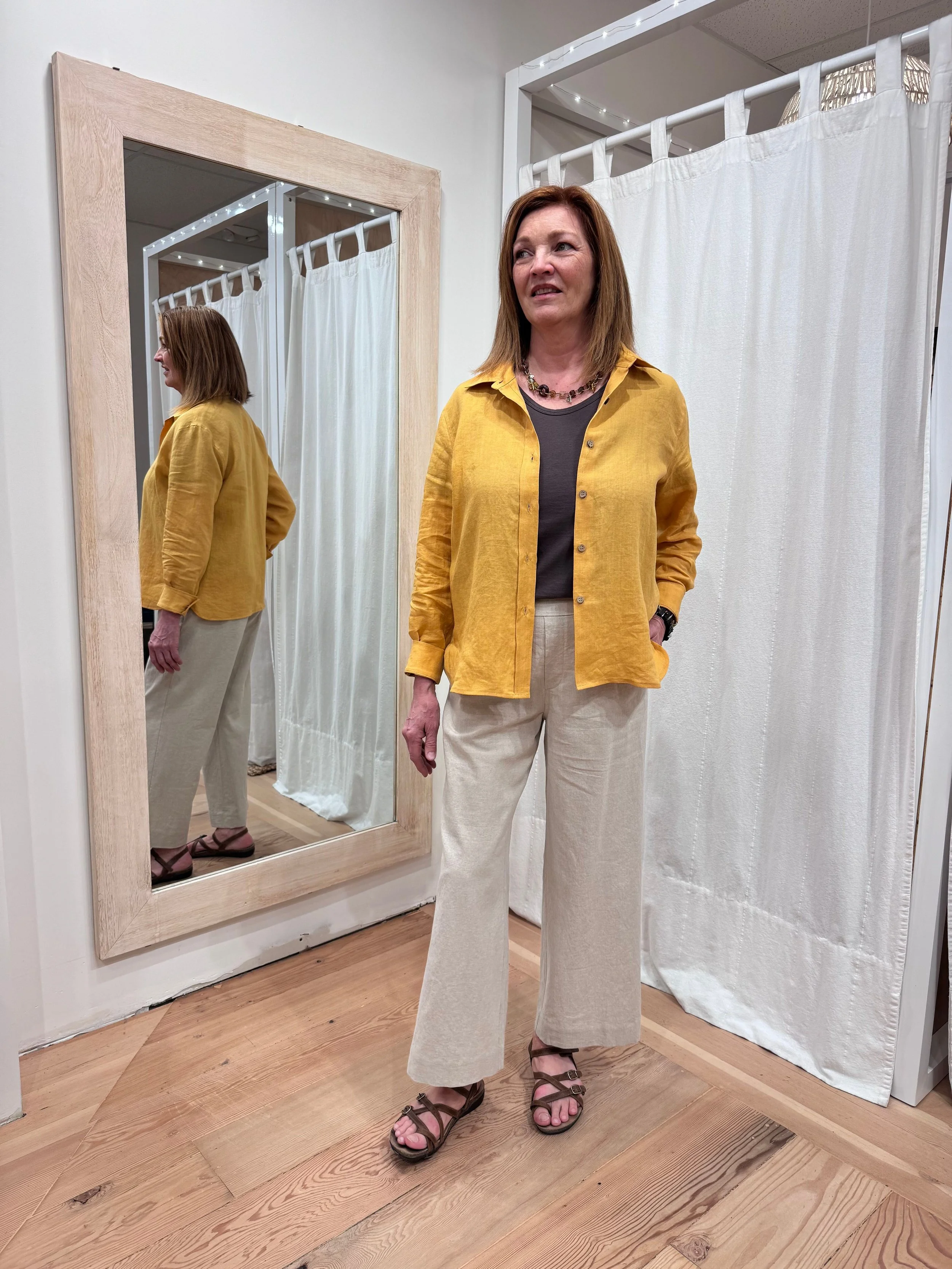 Cotton Linen Alder Pant