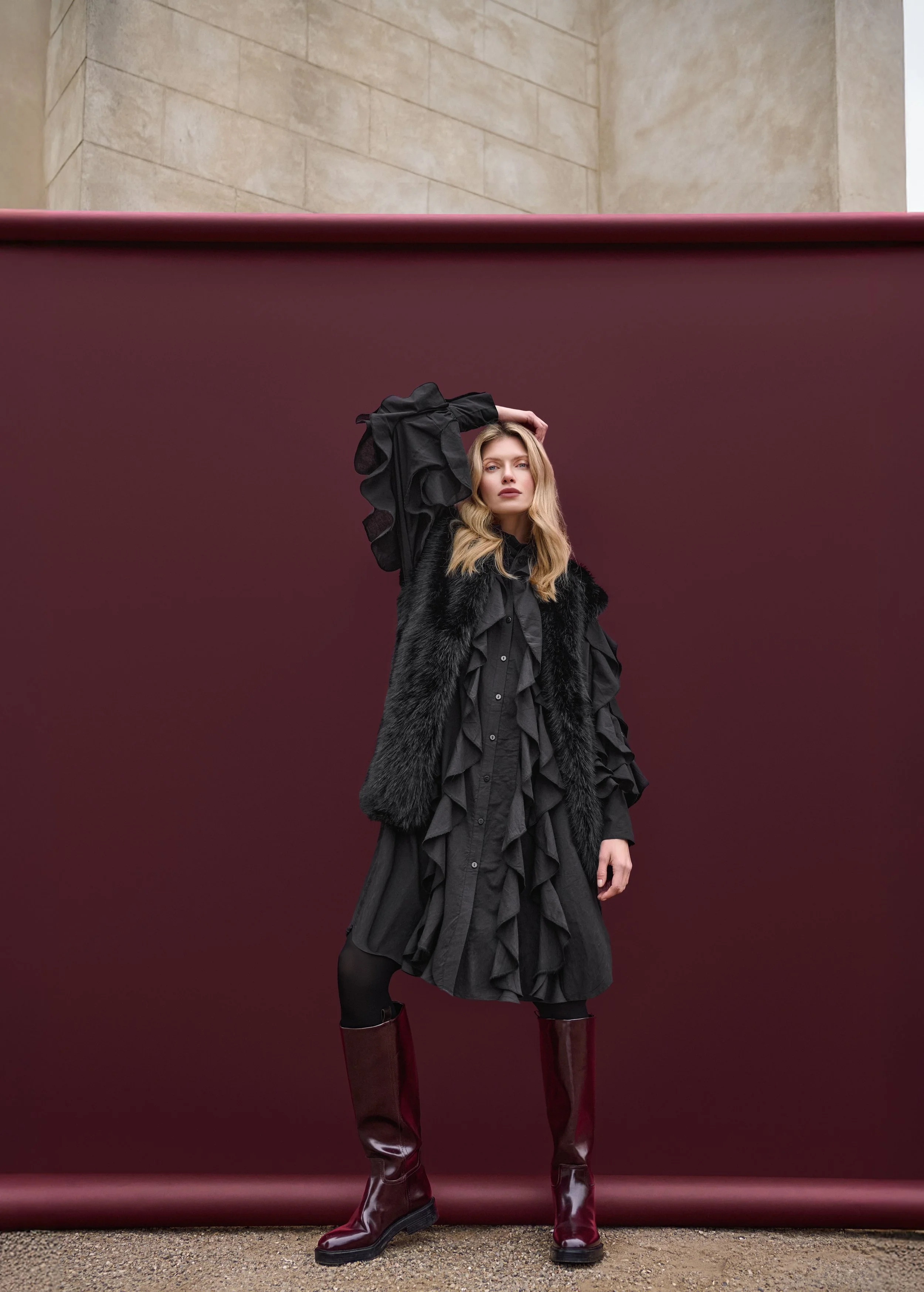Ruffle Dress