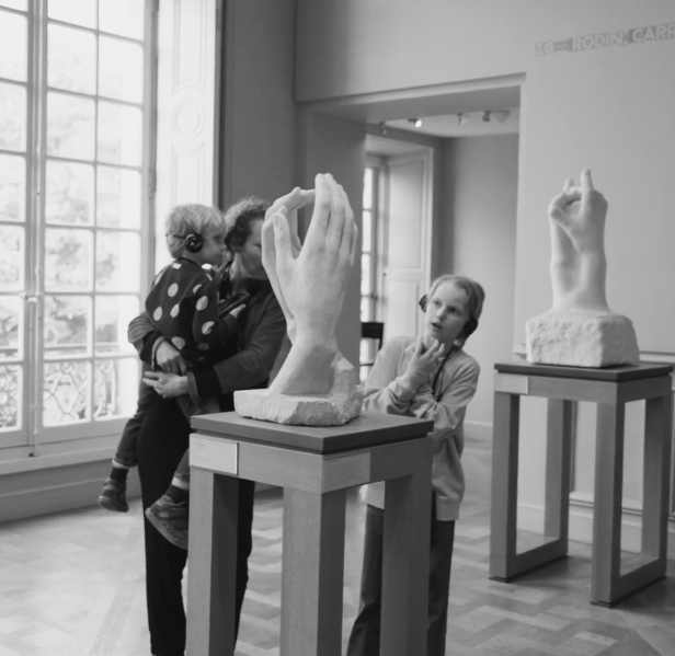 Alto guide multimédia musée Rodin