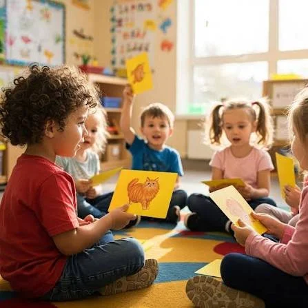 Kindergarden doing English.jpeg