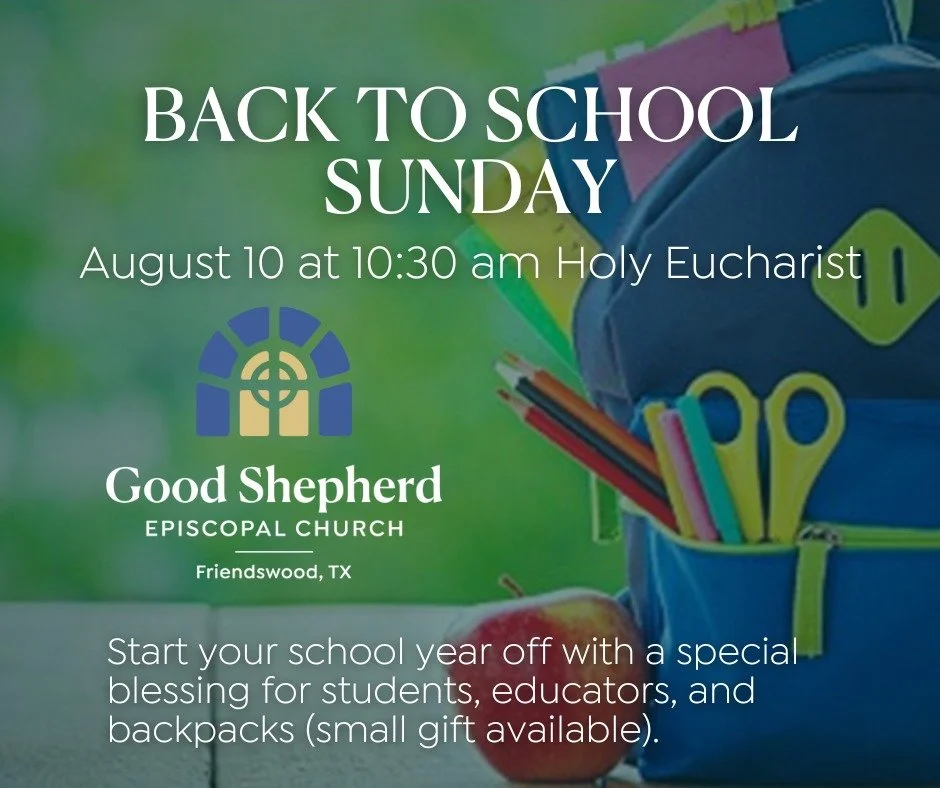 Back to School Sunday