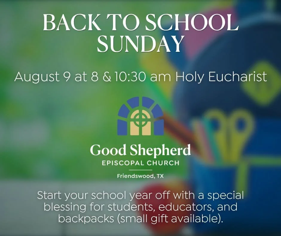 Back to School Sunday