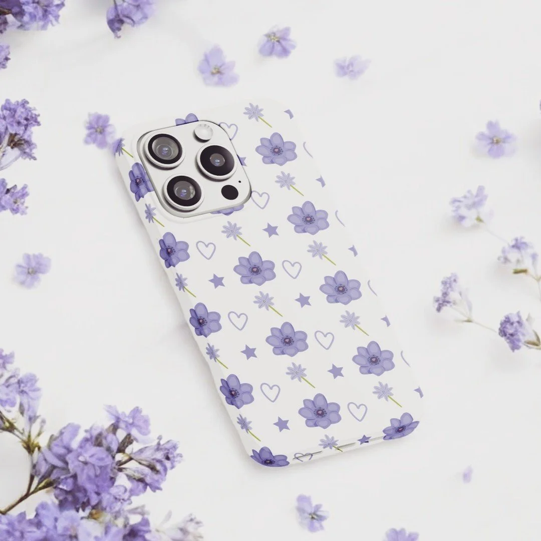 Just dropped these dreamy lavender phone case! 💜 Soft, stylish, and the perfect pop of color for your phone. 

Ready to make your device as cute as you are? 

#purple #smallbiz #lavenderphonecase #purplephonecase #purpleaesthetic #girl #etsyfinds #l