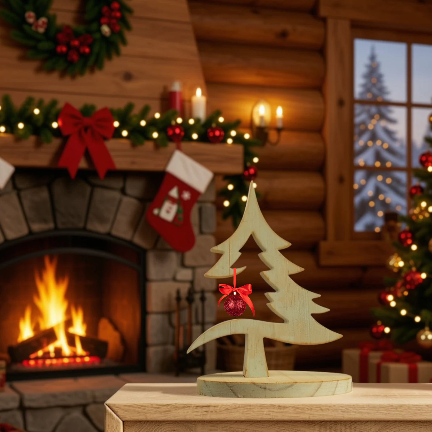 Whitewash Wispy Tree Ornament Stand - Cabin Background.png