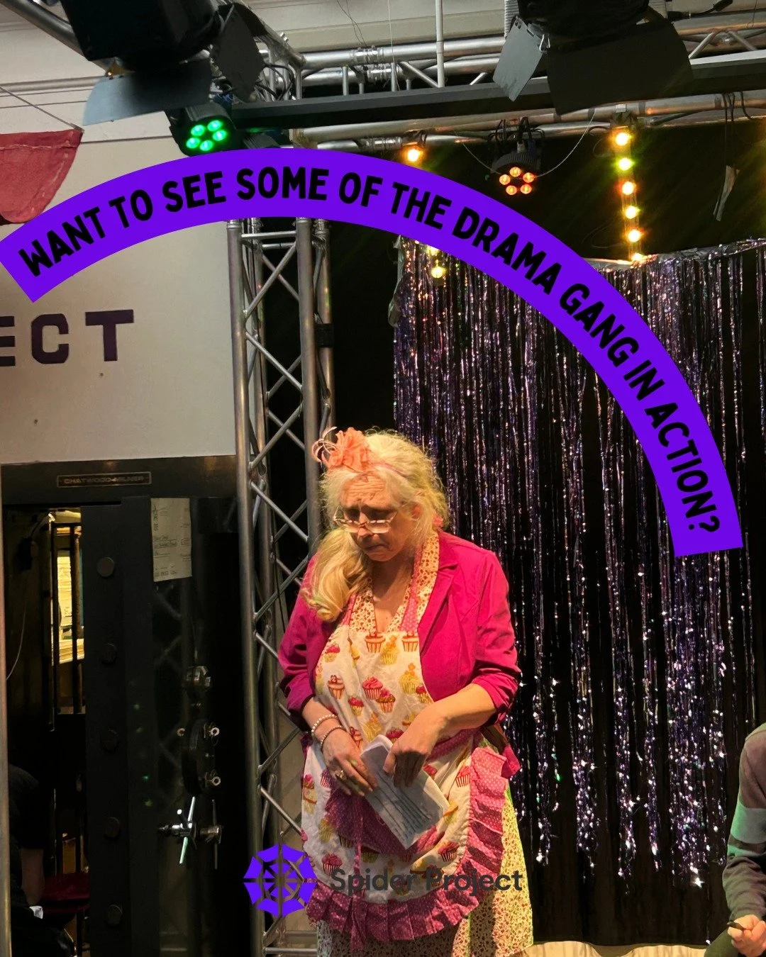 Want to see some of the drama gang in action?

The Intro to Improv Showcase is on the 20th March! 

Led by @lipaliverpool, this showcase will showcase our drama gangs improvisation skills!

Join us on Friday 20th March from 1:30pm - 2:30pm

#spiderpr