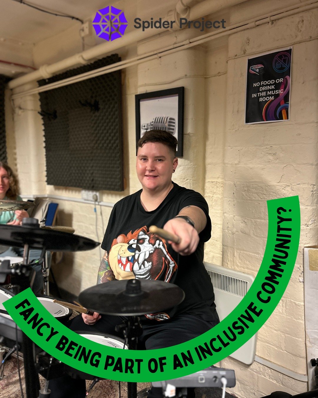 The Spider Project Open Day is tomorrow! Come on down! 

Looking to try something new this year? Improve your confidence, wellbeing and mental health? Or feel part of an active and inclusive community?

If you have ever been curious about what we off