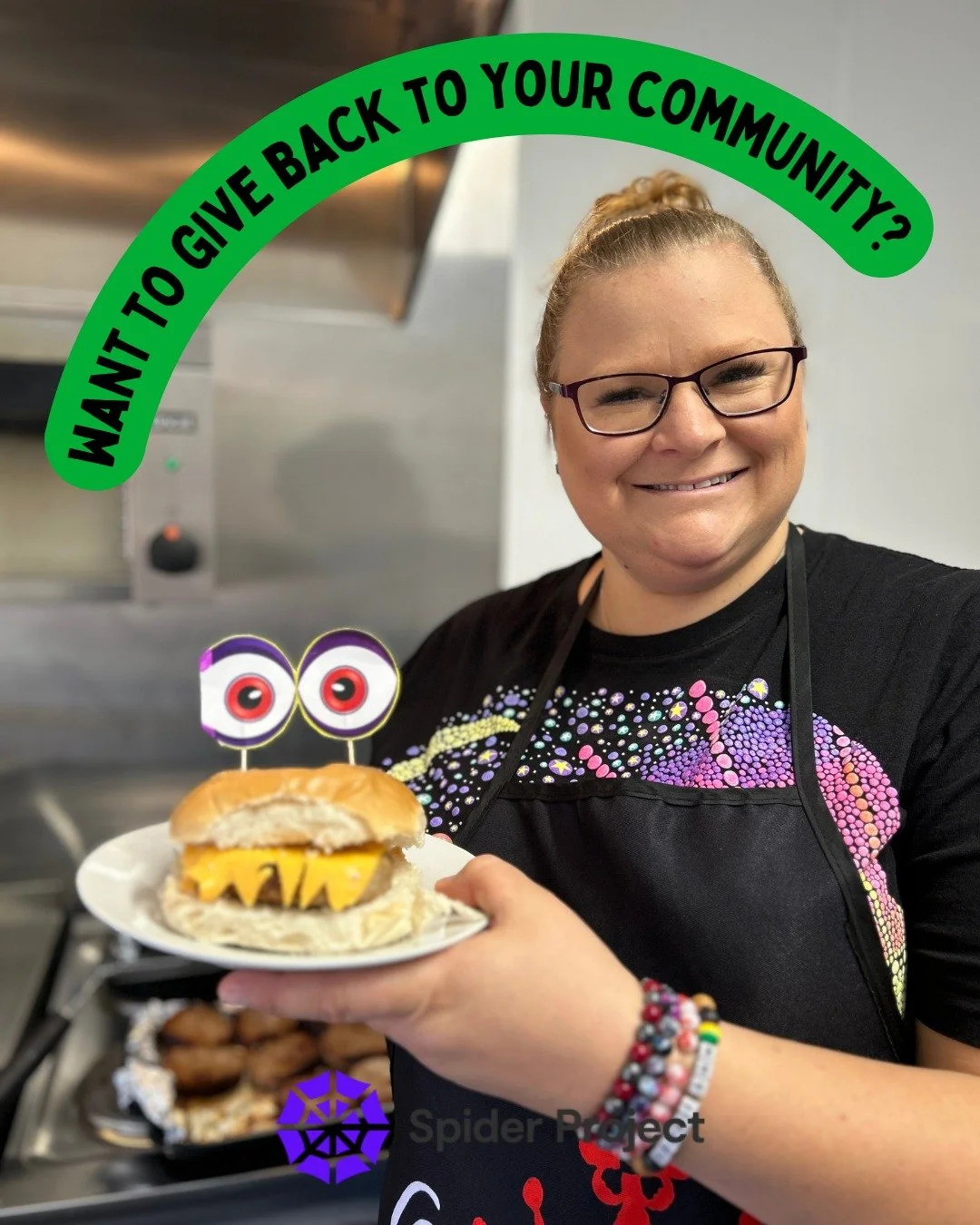 Want to give back to your community? Become a Volunteer with Spider Project today!

We have many volunteering opportunities, including our coffee bar, front of house and creative volunteers!

Pop in, give us a call or drop us an email to enquire abou