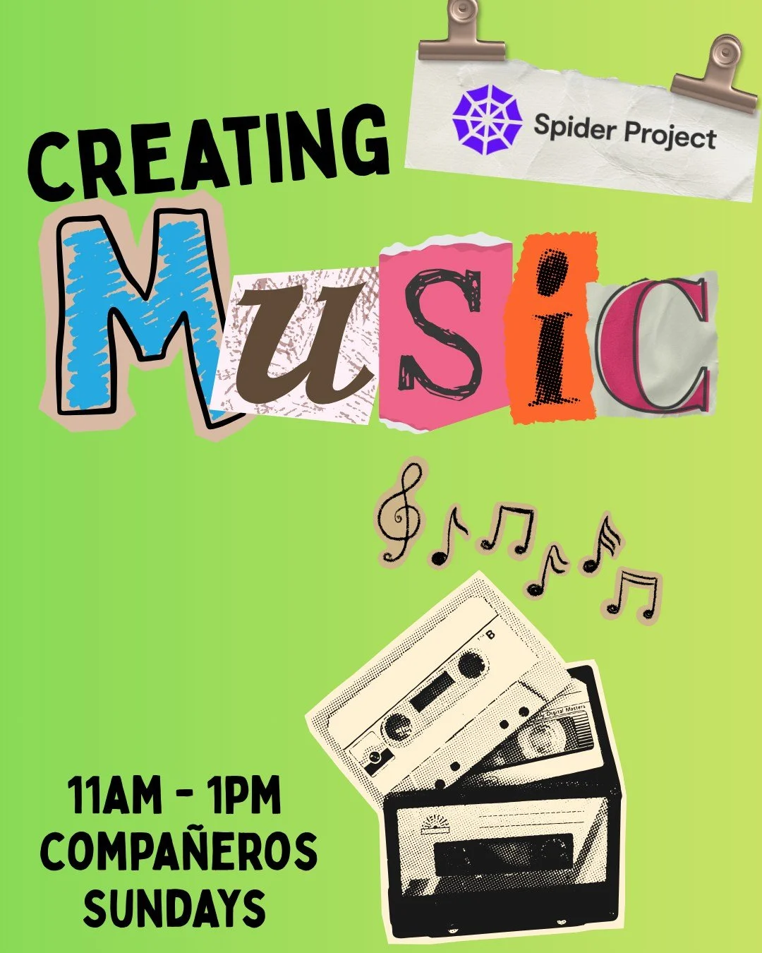 Creating Music 🎶

Please note, this session is over at @companeros_spiderproject, please speak to a staff member for more information

#spiderproject #wirral #uk #creativearts #recovery #mentalhealth #mentalhealthawareness #volunteering #volunteer #