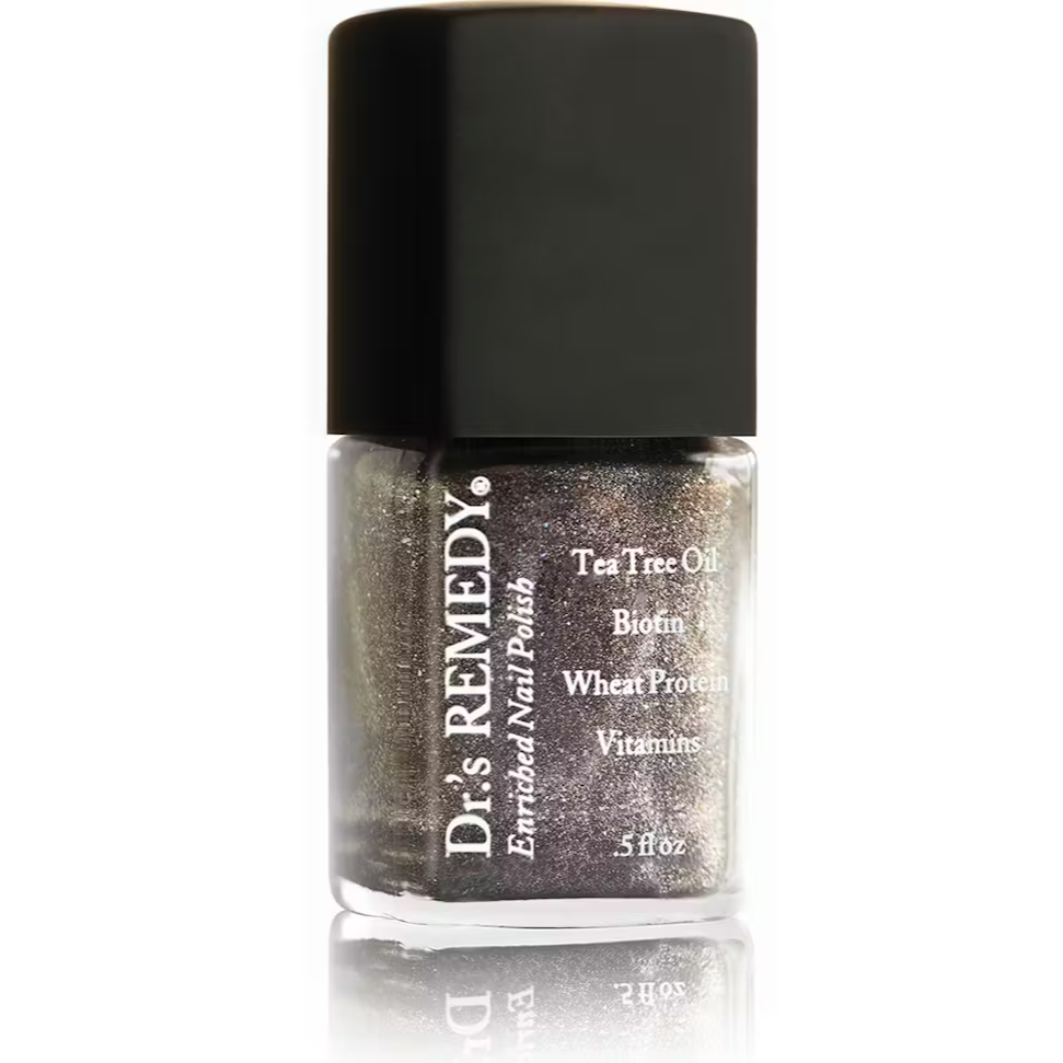 Bottle Of Dr.'s Remedy Magnetic Midnight Nail Polish