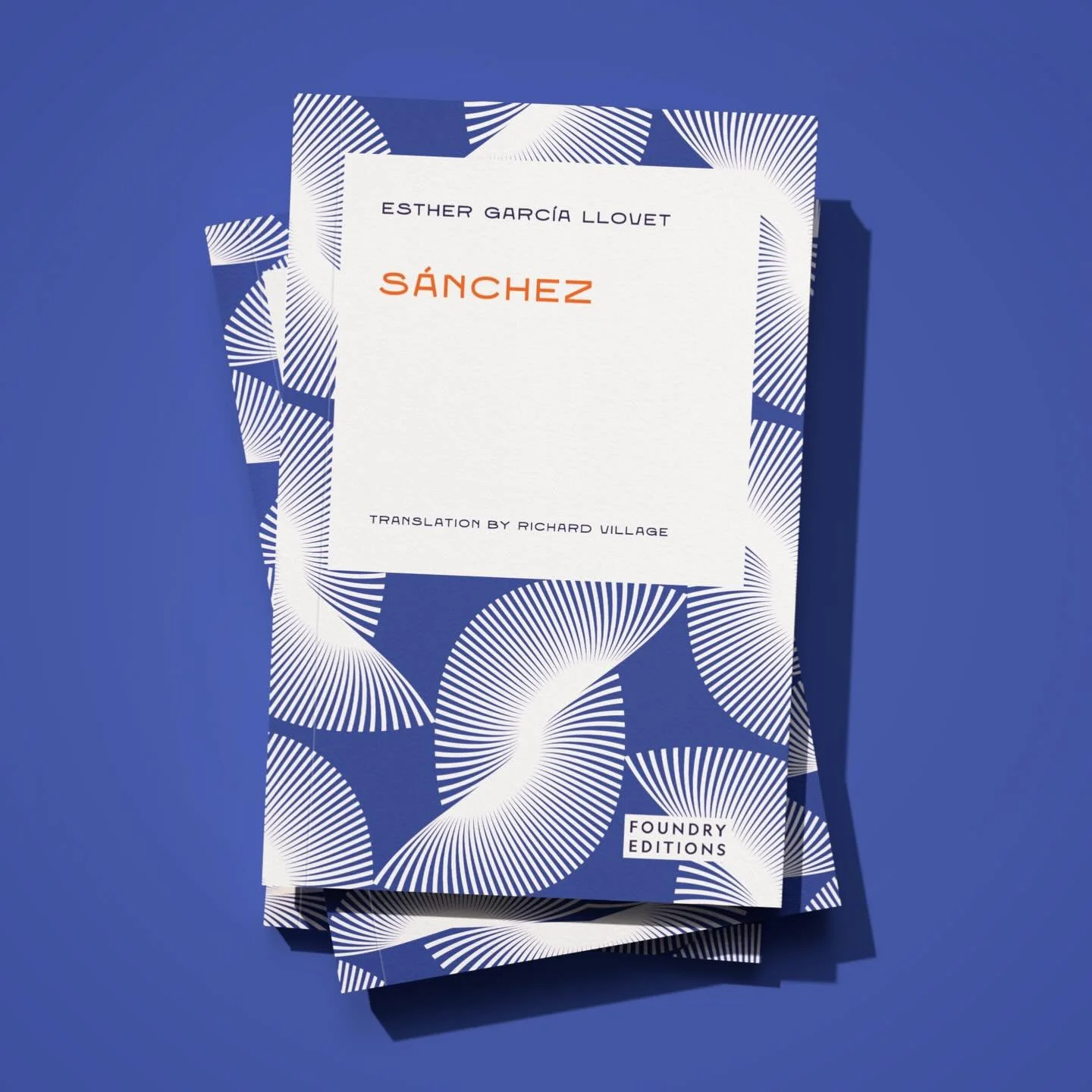 Book #11 by Foundry Editions @foundryeditions is out.
 
S&aacute;nchez by Esther Garcia Llovet, translated by Richard Village
 
🇪🇸
 
The pattern for Spanish Beauty was inspired by the works of Spanish architect Santiago Calatrava.
 
&ldquo;One nigh