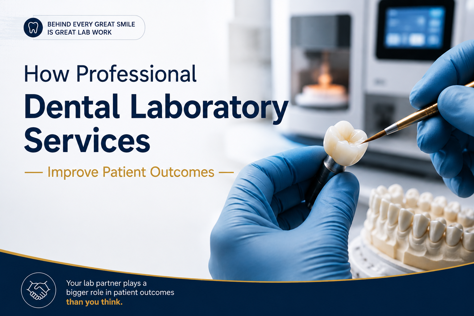 How Professional Dental Laboratory Services Improve Patient Outcomes