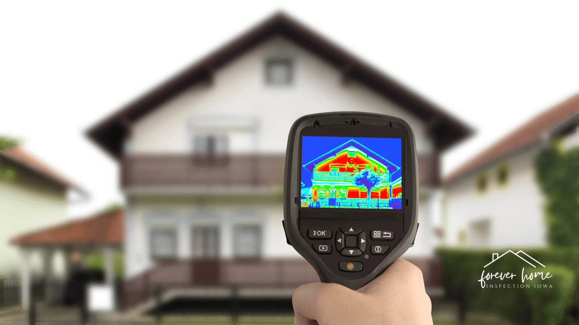 home inspection thermal imaging camera results
