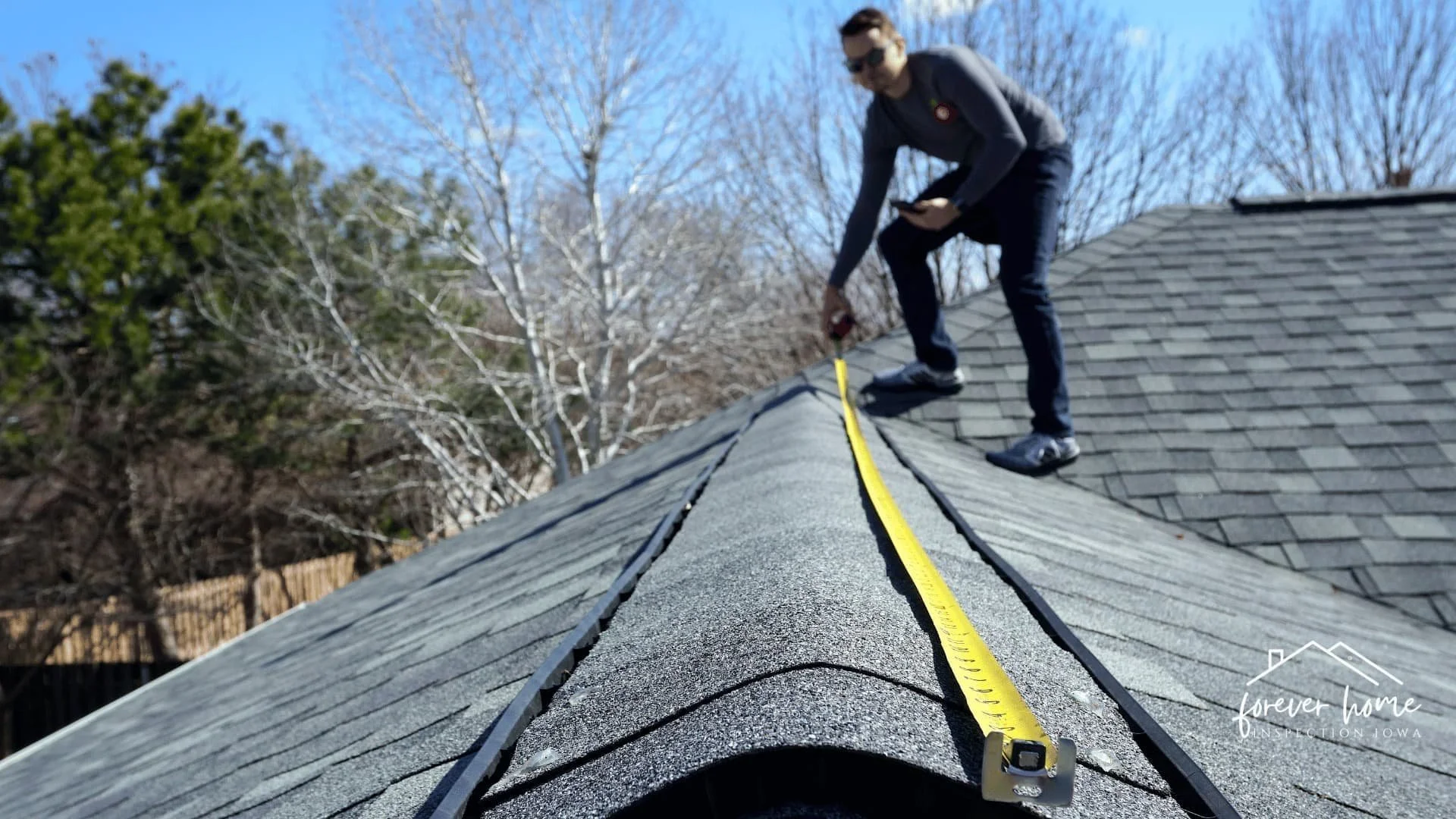 Roof inspections are a part of Urbandale home inspections.