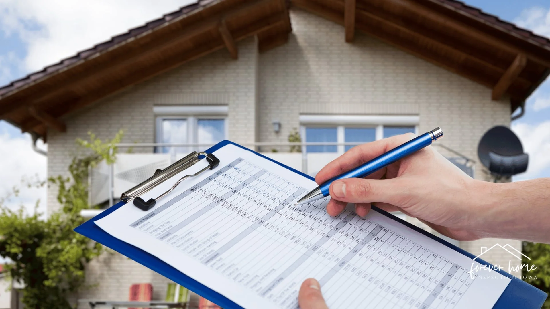 What does a home inspector in Clive look for?