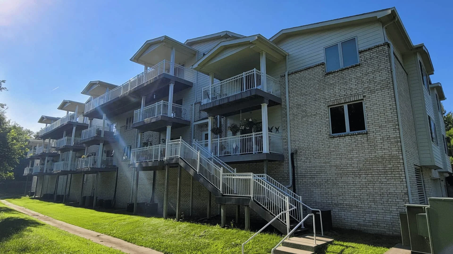 multi unit inspection on apartment building