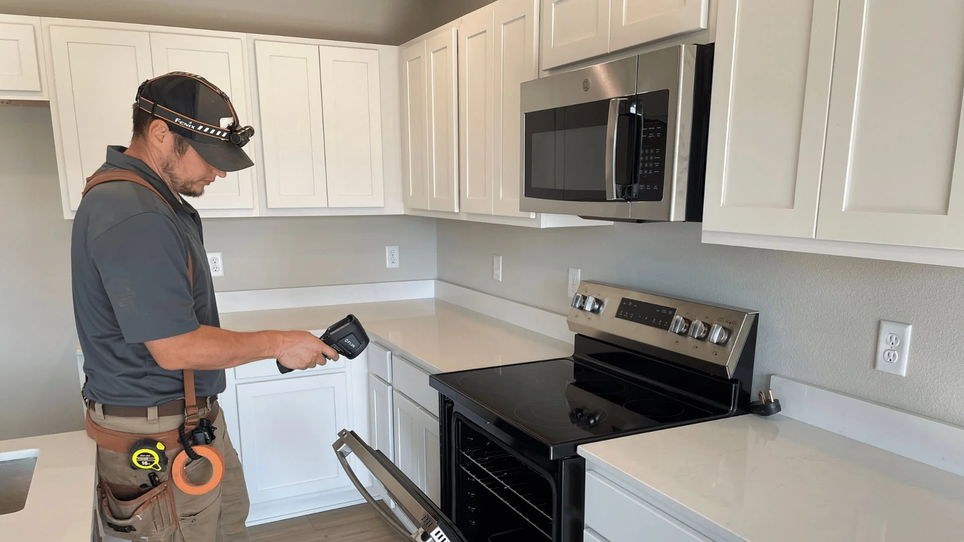 Home inspection on new homes during phases